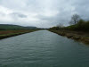Ein Kanal in Wind und Wetter