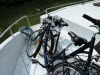 Unsere Locaboat-Velos, über die ich immer drüberstolpere