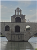 Die Brücke von Avignon mit der Kapelle für Saint Nicolas
